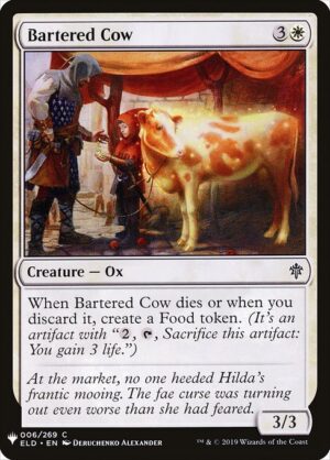 Bartered Cow<br /><span class="collector-number">Collector No. ELD-6</span>
