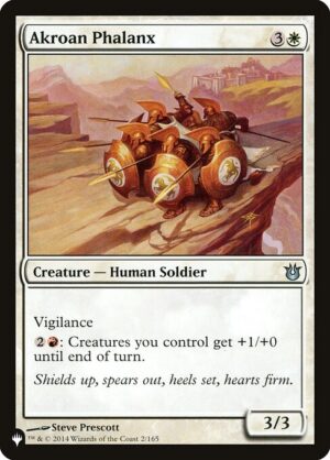 Akroan Phalanx<br /><span class="collector-number">Collector No. BNG-2</span>