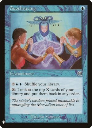 Soothsaying<br /><span class="collector-number">Collector No. MMQ-104</span>