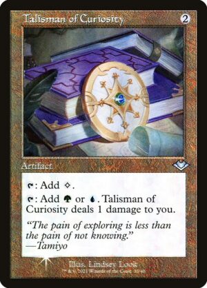 Talisman of Curiosity - Etched<br /><span class="collector-number">Collector No. 35</span>
