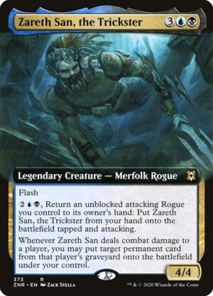 Zareth San, the Trickster - Foil<br /><span class="collector-number">Collector No. 373</span>