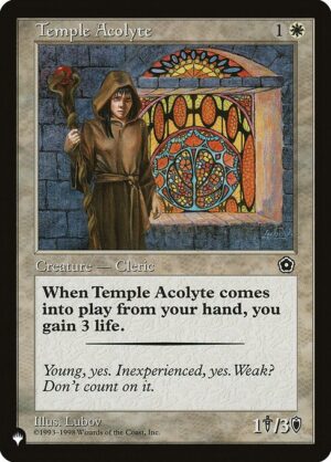Temple Acolyte<br /><span class="collector-number">Collector No. P02-23</span>