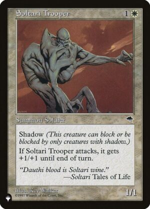Soltari Trooper<br /><span class="collector-number">Collector No. TMP-47</span>