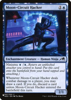 Moon-Circuit Hacker<br /><span class="collector-number">Collector No. NEO-67</span>