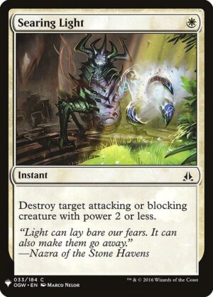Searing Light<br /><span class="collector-number">Collector No. OGW-33</span>