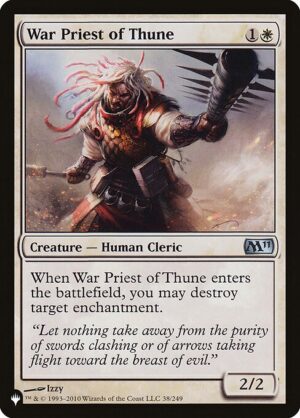 War Priest of Thune<br /><span class="collector-number">Collector No. M11-38</span>