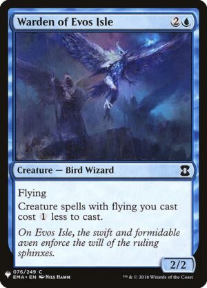 Warden of Evos Isle<br /><span class="collector-number">Collector No. EMA-76</span>