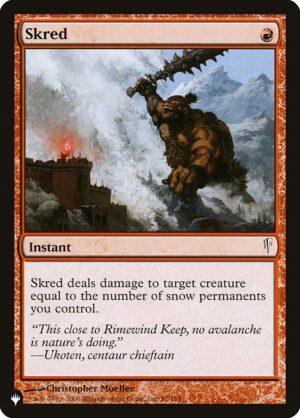 Skred<br /><span class="collector-number">Collector No. CSP-97</span>