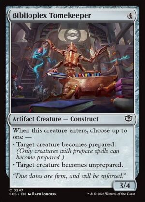 Biblioplex Tomekeeper<br /><span class="collector-number">Collector No. 247</span>