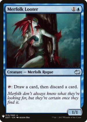 Merfolk Looter<br /><span class="collector-number">Collector No. DDT-10</span>