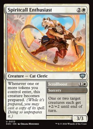 Spiritcall Enthusiast // Scrollboost<br /><span class="collector-number">Collector No. 33</span>