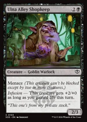 Ulna Alley Shopkeep<br /><span class="collector-number">Collector No. 103</span>