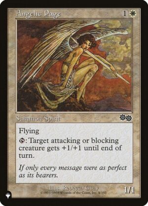 Angelic Page<br /><span class="collector-number">Collector No. USG-4</span>