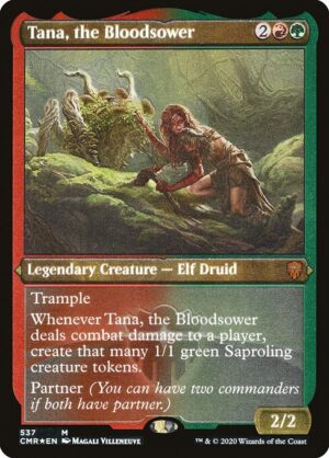 Tana, the Bloodsower - Etched<br /><span class="collector-number">Collector No. 537</span>