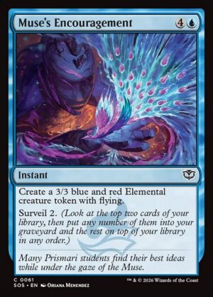 Muse's Encouragement<br /><span class="collector-number">Collector No. 61</span>