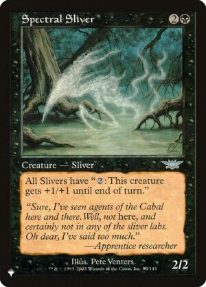 Spectral Sliver<br /><span class="collector-number">Collector No. LGN-83</span>