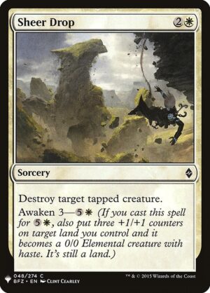 Sheer Drop<br /><span class="collector-number">Collector No. BFZ-48</span>