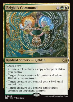 Brigid's Command<br /><span class="collector-number">Collector No. 208</span>