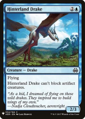 Hinterland Drake<br /><span class="collector-number">Collector No. AER-34</span>