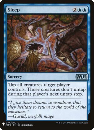 Sleep<br /><span class="collector-number">Collector No. M19-74</span>