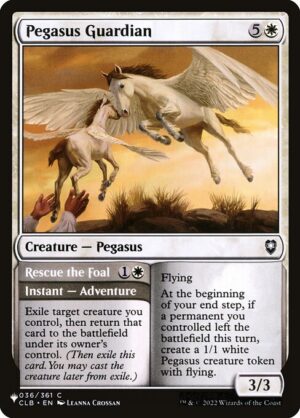 Pegasus Guardian // Rescue the Foal<br /><span class="collector-number">Collector No. CLB-36</span>