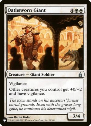 Oathsworn Giant<br /><span class="collector-number">Collector No. RAV-27</span>