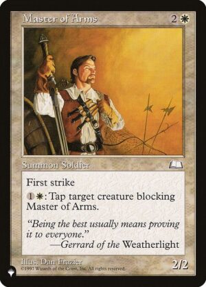 Master of Arms<br /><span class="collector-number">Collector No. WTH-20</span>