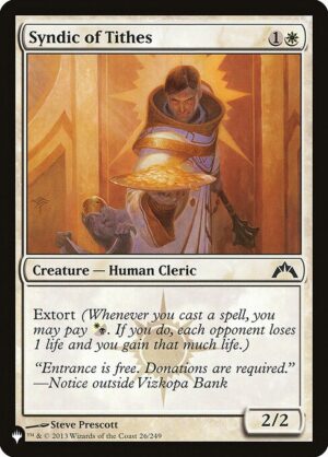 Syndic of Tithes<br /><span class="collector-number">Collector No. GTC-26</span>