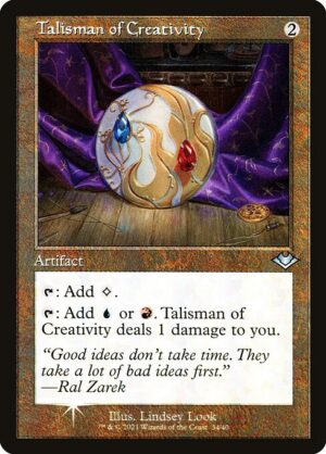 Talisman of Creativity - Foil<br /><span class="collector-number">Collector No. 34</span>