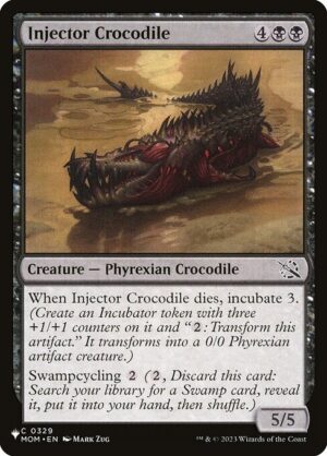 Injector Crocodile<br /><span class="collector-number">Collector No. MOM-329</span>