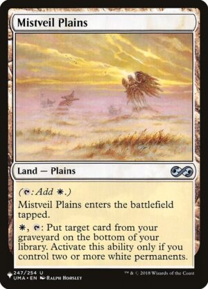 Mistveil Plains<br /><span class="collector-number">Collector No. UMA-247</span>