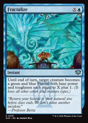 Fractalize - Foil<br /><span class="collector-number">Collector No. 51</span>