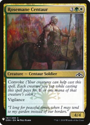 Rosemane Centaur<br /><span class="collector-number">Collector No. GRN-197</span>
