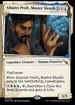 Alquist Proft, Master Sleuth - Foil<br /><span class="collector-number">Collector No. 355</span>