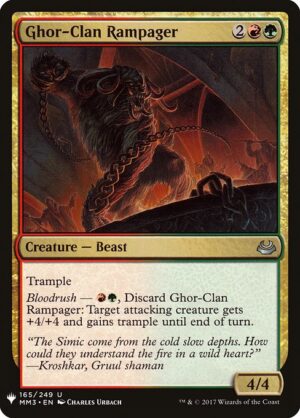 Ghor-Clan Rampager<br /><span class="collector-number">Collector No. MM3-165</span>
