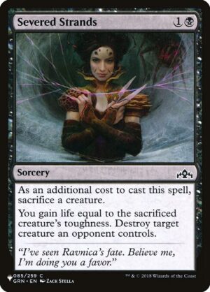 Severed Strands<br /><span class="collector-number">Collector No. GRN-85</span>