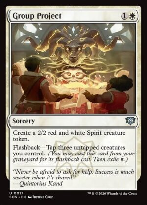 Group Project - Foil<br /><span class="collector-number">Collector No. 17</span>