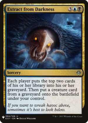 Extract from Darkness<br /><span class="collector-number">Collector No. E01-84</span>