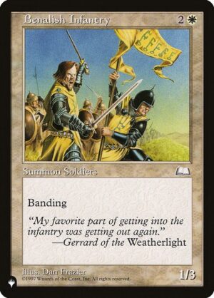 Benalish Infantry<br /><span class="collector-number">Collector No. WTH-8</span>