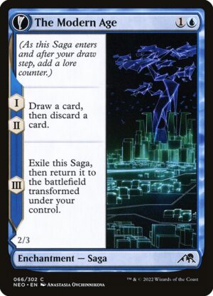 The Modern Age // Vector Glider - Foil<br /><span class="collector-number">Collector No. </span>