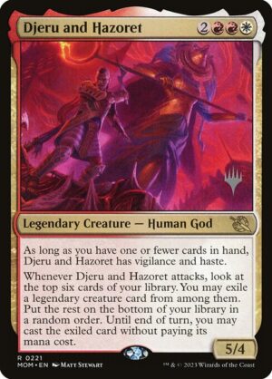 Djeru and Hazoret - Foil<br /><span class="collector-number">Collector No. 221p</span>