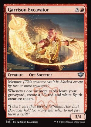 Garrison Excavator - Foil<br /><span class="collector-number">Collector No. 116</span>