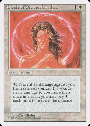 Circle of Protection: Red<br /><span class="collector-number">Collector No. 17</span>