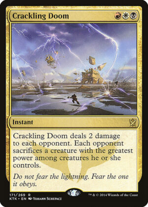 Crackling Doom - Foil<br /><span class="collector-number">Collector No. 171</span>