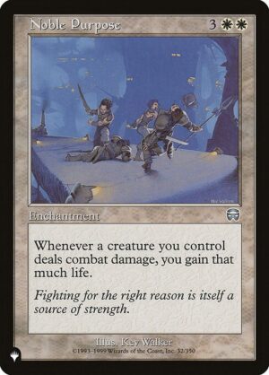 Noble Purpose<br /><span class="collector-number">Collector No. MMQ-32</span>