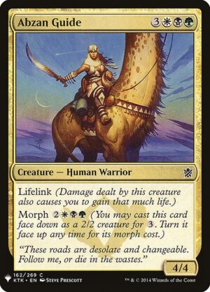 Abzan Guide<br /><span class="collector-number">Collector No. KTK-162</span>