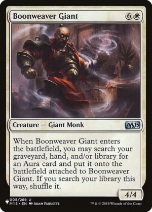 Boonweaver Giant<br /><span class="collector-number">Collector No. M15-5</span>