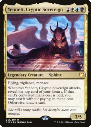 Yennett, Cryptic Sovereign - Foil<br /><span class="collector-number">Collector No. 51</span>