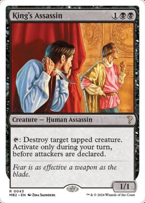 King's Assassin<br /><span class="collector-number">Collector No. 43</span>