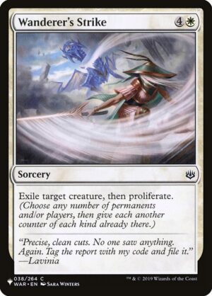 Wanderer's Strike<br /><span class="collector-number">Collector No. WAR-38</span>